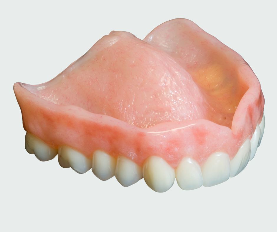 Dentures image top teeth image
